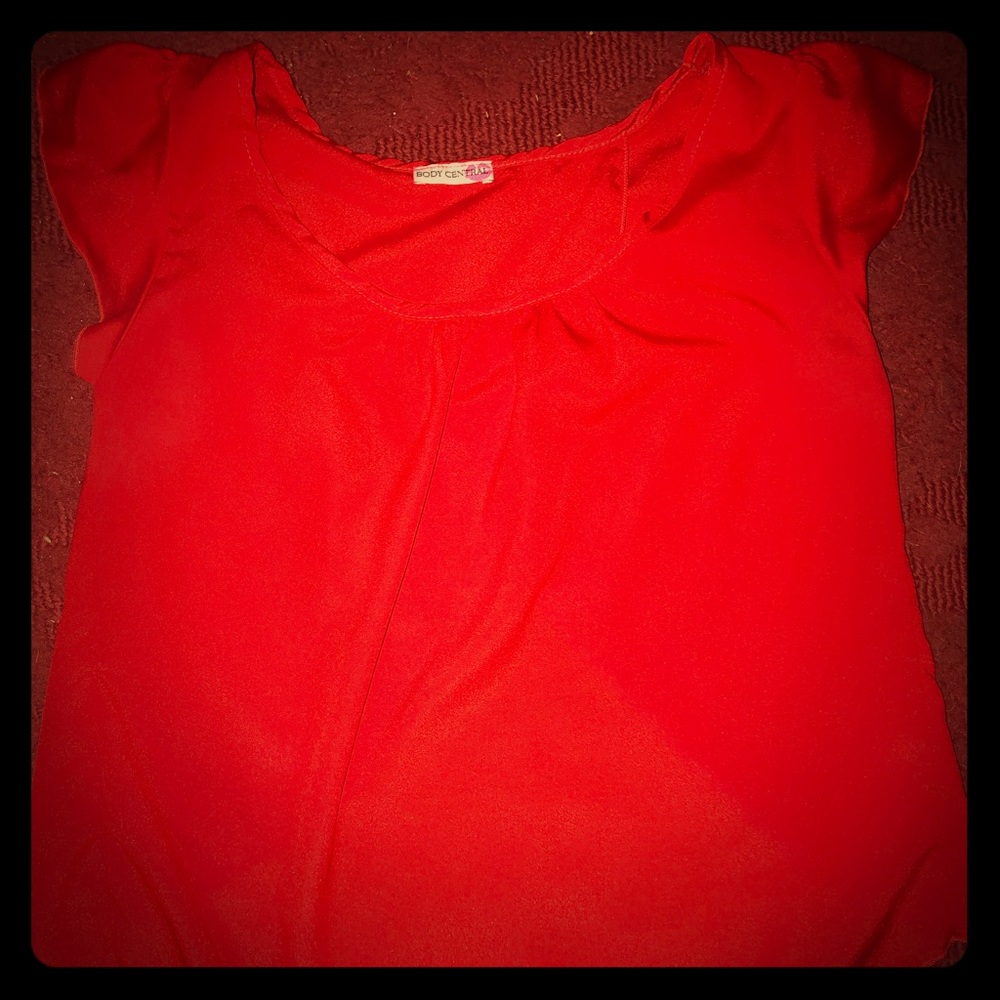 Open back blouse